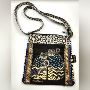 Laurel Burch Cat Purse Bag  Crossbody Kitty Handbag